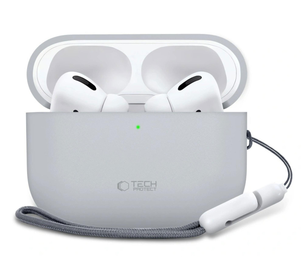 Tech-Protect Silicone Do Apple Airpods Pro 3 Crayon Grey - 1367330 - zdjęcie